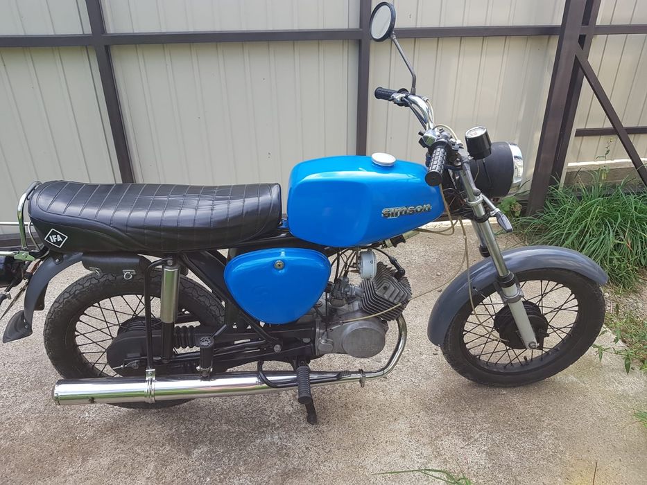 Мопед Simson,трьохпередачний, реєстрація в Закарпатті