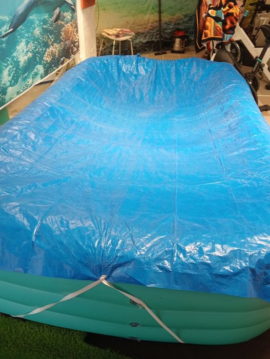 Capa para piscina insuflável