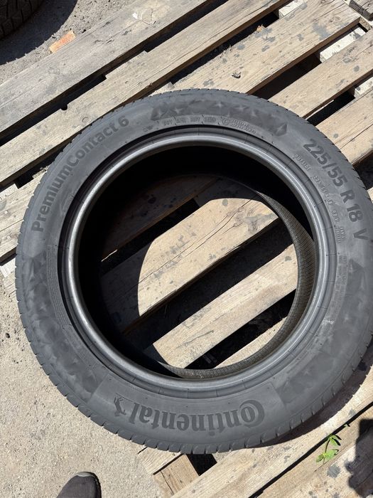 225/55 R18 Continental PremiumContact 6 /2024рік/літо/2шт./Франція/
