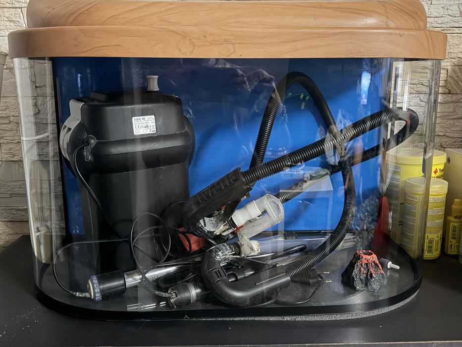 Akwarium 60l z osprzetem