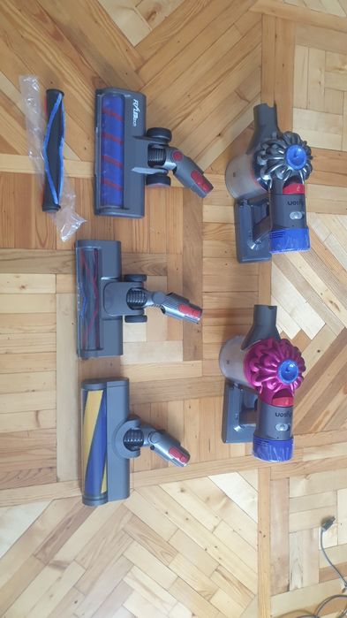 Пылесос Dyson V6, V7, V8, насадки, зарядное, фильтр v10