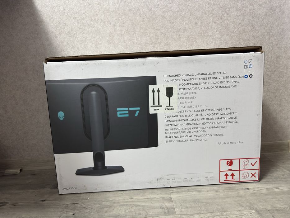 Монітор Dell AW2725DF ALIENWARE | 27", 360 ГЦ, 2K | QD-OLED | НОВИЙ