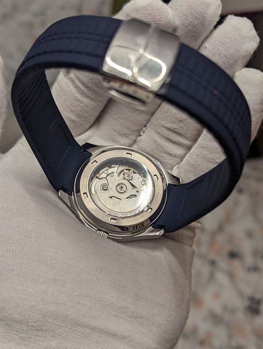 Seiko mod Aquaneiko niebieski szafir