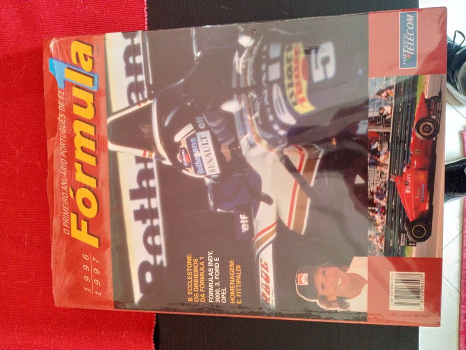 Anuario f1 1996 ainda selado.