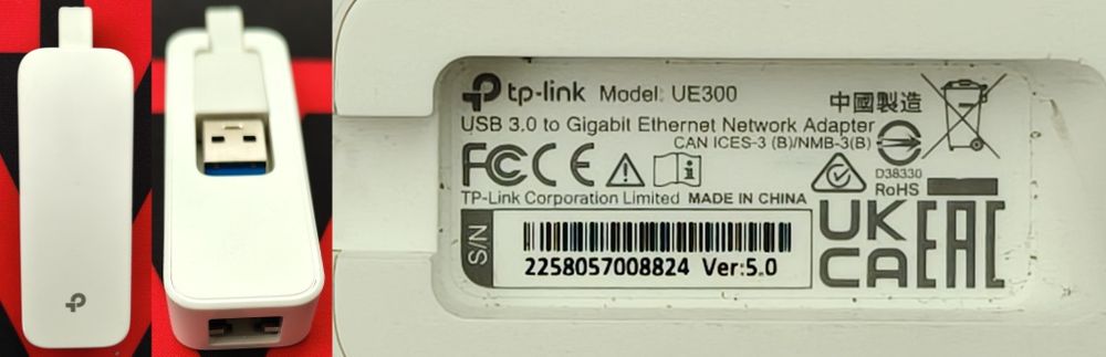 Karta sieciowa USB 3.0 LAN Gigabit RJ45 TP-Link UE300