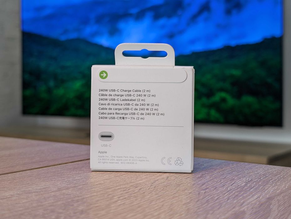 Кабель Apple USB-C - USB-C 240W 2м White ShopusCenter