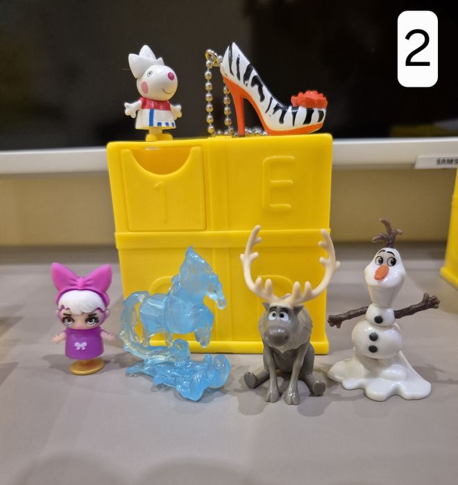 Набор,сюрприз,маленькие фигурки,коробки от свинки Пеппы