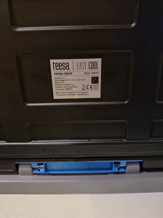TSA6000 Lodówka kompresorowa tutystyczna TEESA 32 litry