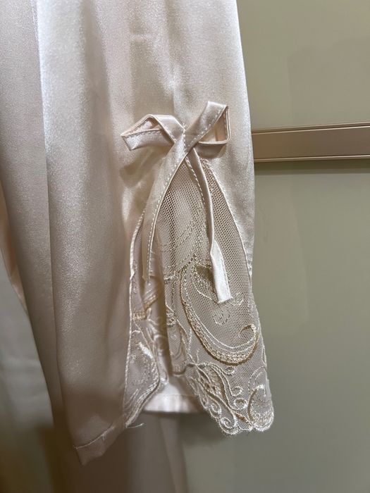 Халатик з натурального шовку