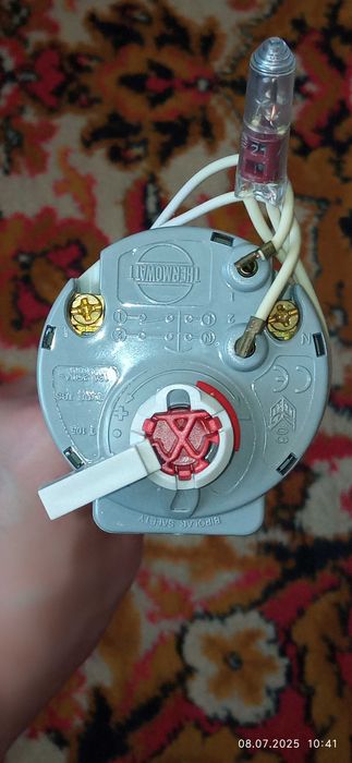 Термостат F.72/S.80 для бойлера Ariston
ABS, RTS 16A,Італія.