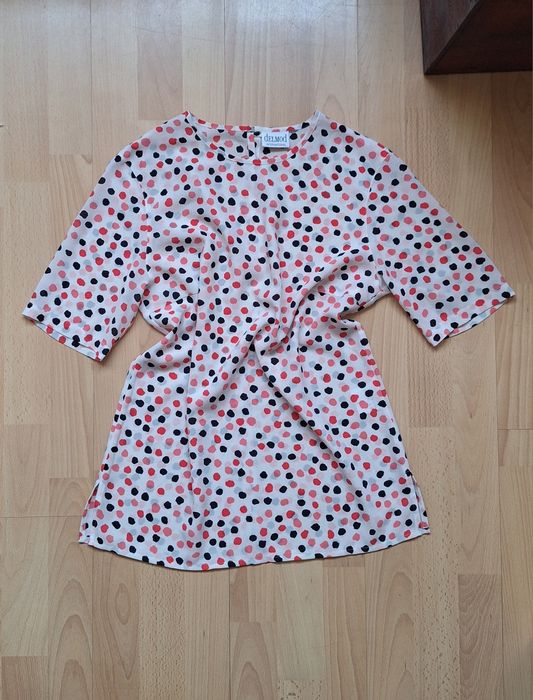 Vintage bluzka Delmod I styl retro I parisian chic