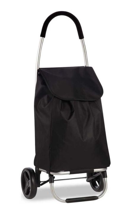 Wózek zakupowy czarny