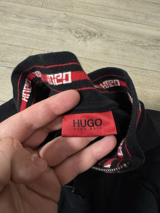 Кофта Hugo мужская Boss легкая длинный рукав Хюго Босс размер XXL