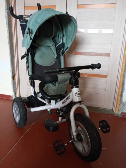 Дитячий велосипед-візок