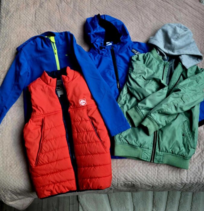 Kurtki Odzież wiosenna dla chłopca 9-10 lat