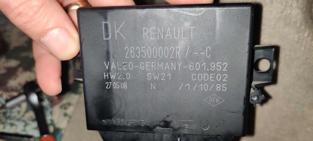 Módulo de sensores de estacionamento Renault Laguna III