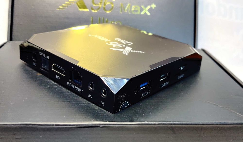 TV BOX X96Max Ultra 4/32Гб S905X4 Android 11 настроена*