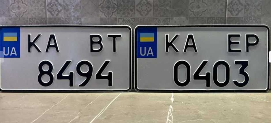 ‼️СКИДКА‼️ Дубликати номера на авто, американські номери мото, скутер