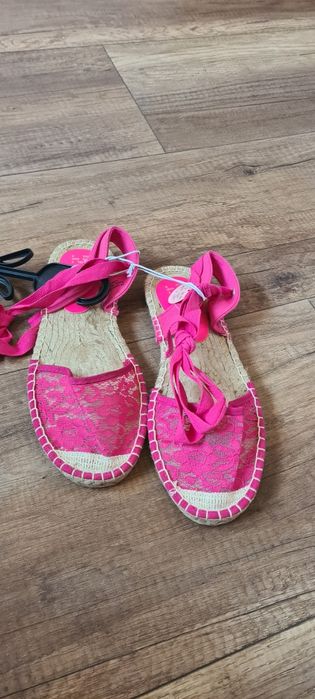 Espadryle sandalki