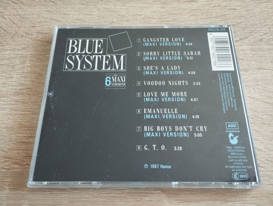 CD Blue System - Walking On A Rainbow (1987)