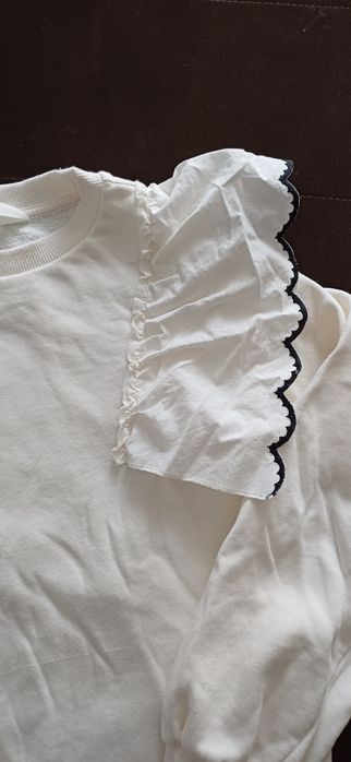 Bluza falbany elegancka H&M