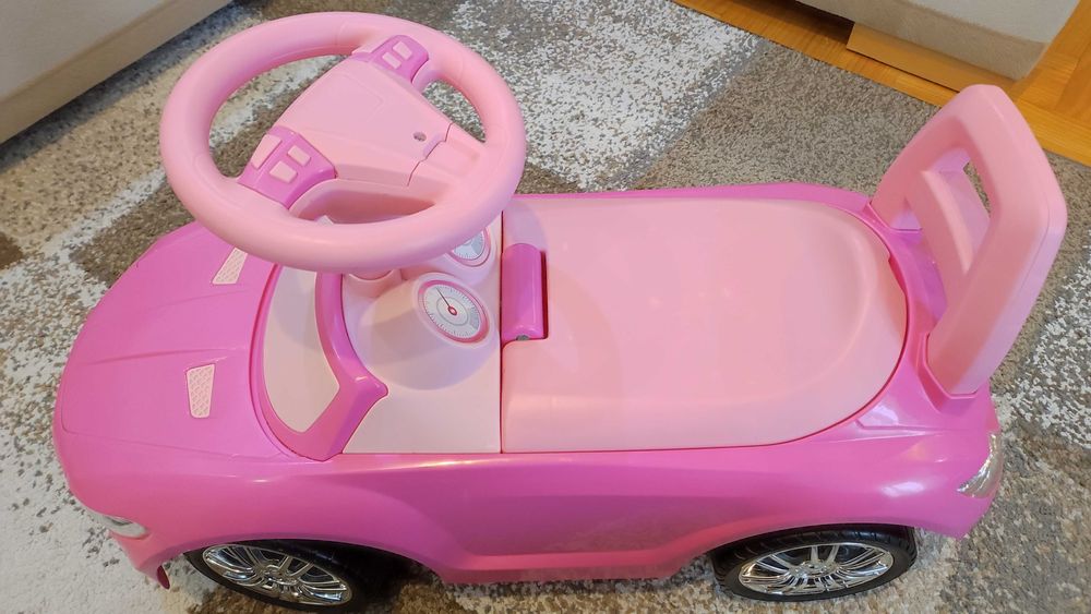 Jeździk pchacz dla dziewczynki