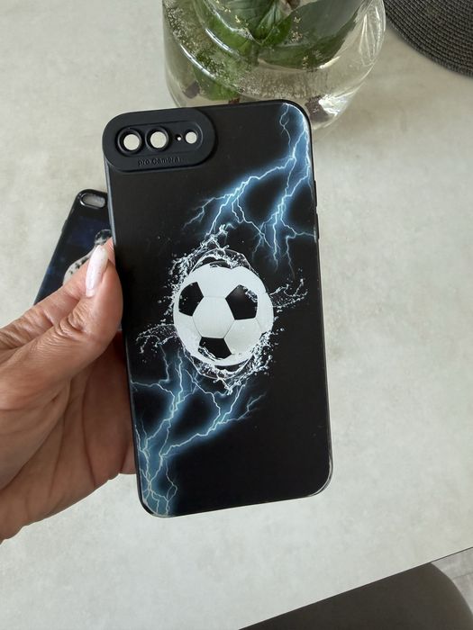 Чохол iphone 7/8+ Plus чехол Adidas Messi Роналду