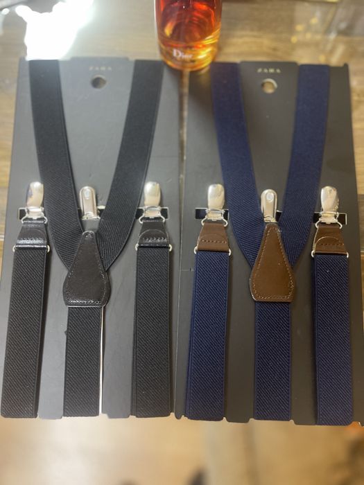 Підтяжки ZARA чоловічі СИНІ