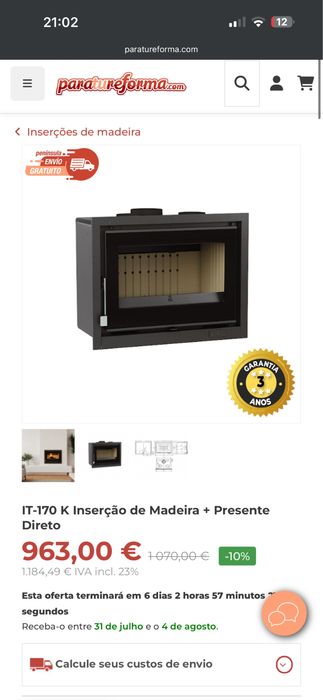 Recuperador de calor - FM. IT-170 K
