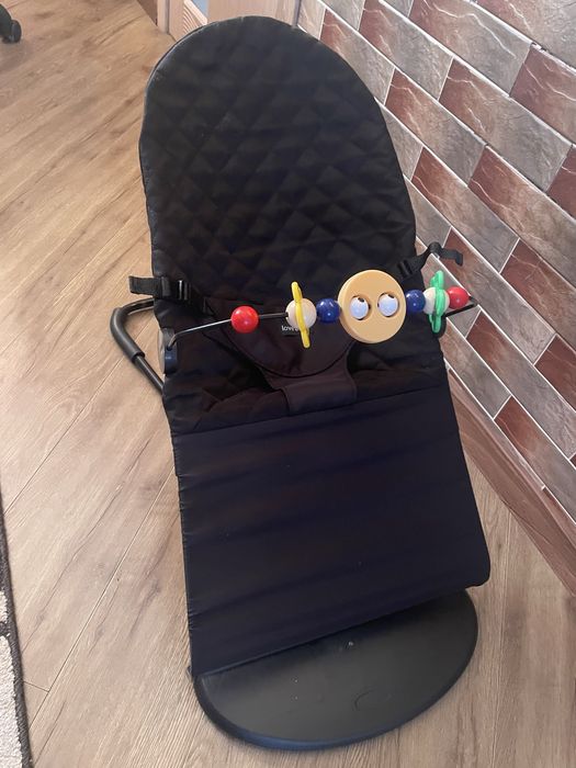 Дитячий шезлонг-баунсер Love Baby + 2 чохли