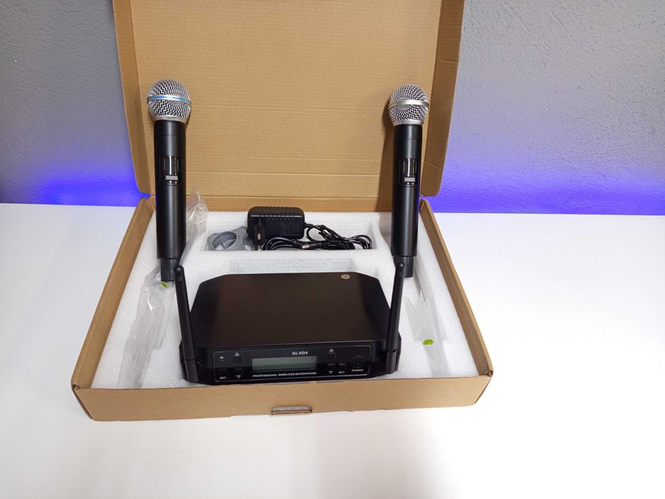 Microfones Sem Fio GLXD4 / Novo