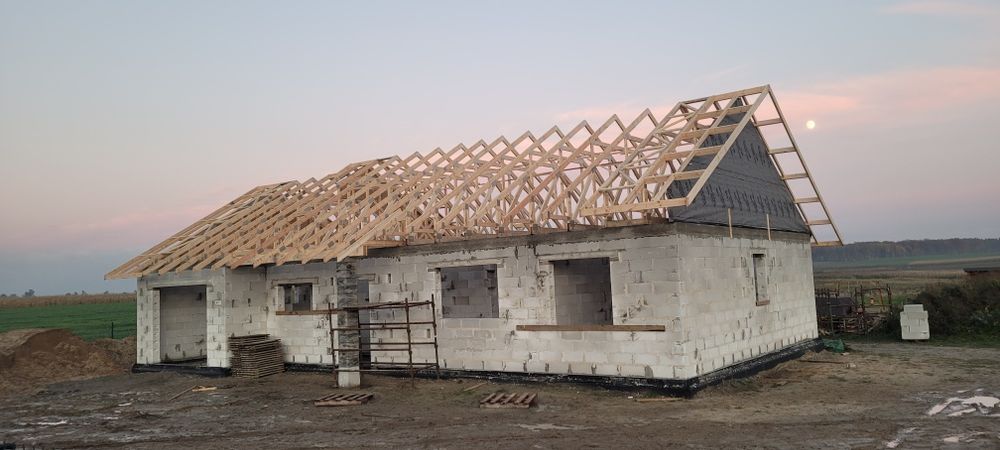 Wiązary dachowe, więźby,kratownice