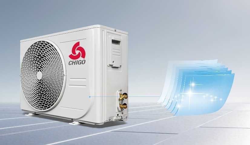 Кондиционеры 2026 «CHIGO» Серия:«Gloria 302» 4D Inverter Wi-Fi R32 до - 20°С