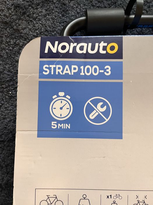 Suporte de carro para bicicletas da norauto