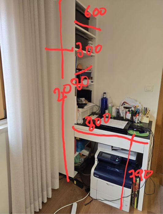 Movel canto/ secretária