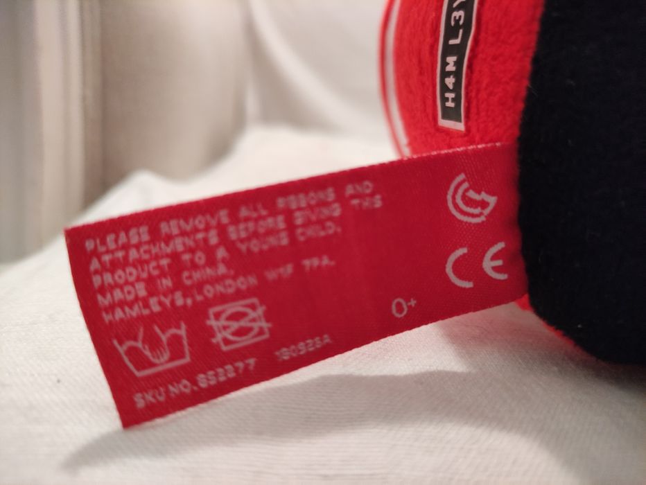 New Toy London Bus Plush from Hamley's64575417512706124