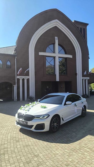 BMW 5 G30 auto do ślubu/imprez okolicznościowych