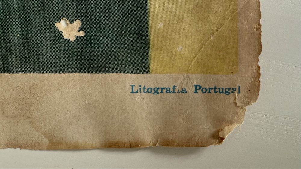 Litografia Amalia Rodrigues foto de Silva Nogueira