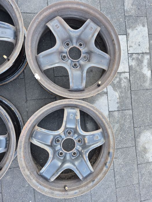Felgi strukturalne stalowe opel 5x110 r16 et39 otw 56,1 nr 5