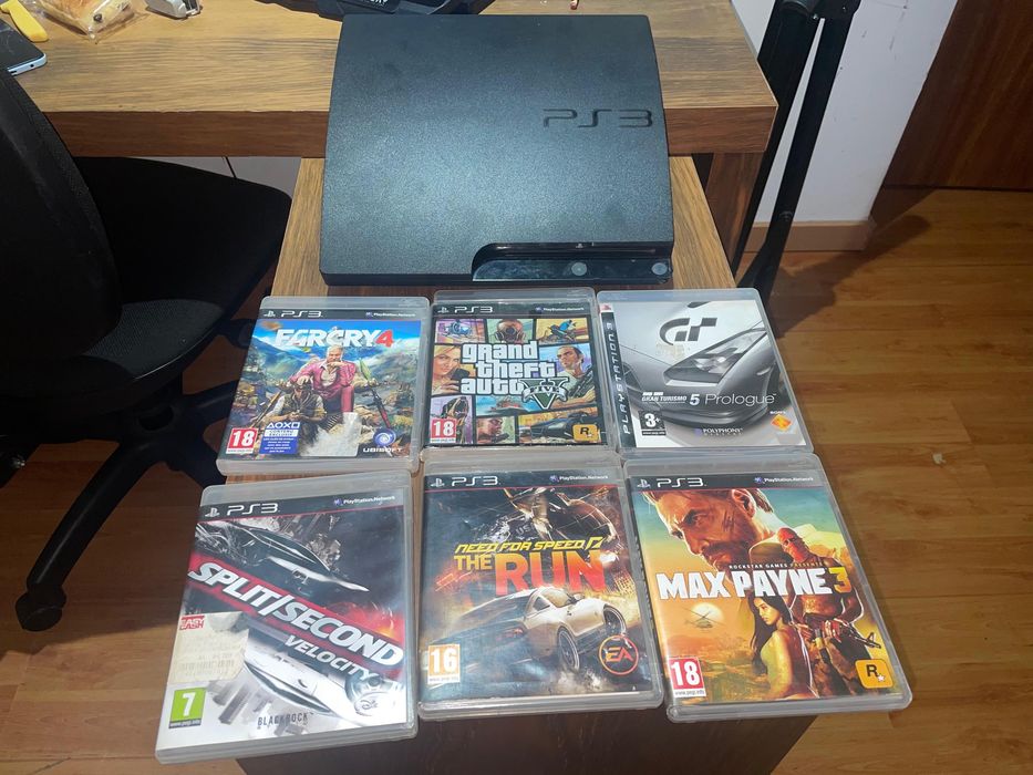 Vendo ou troco Ps3 com jogos
