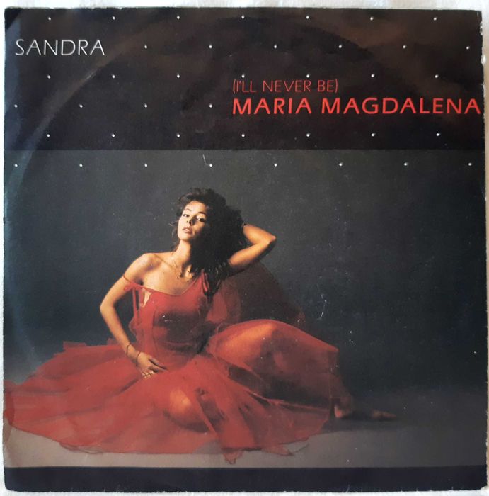 Sandra ‎- I'll Never Be. Maria Magdalena - 1985. (EP). Пластинка