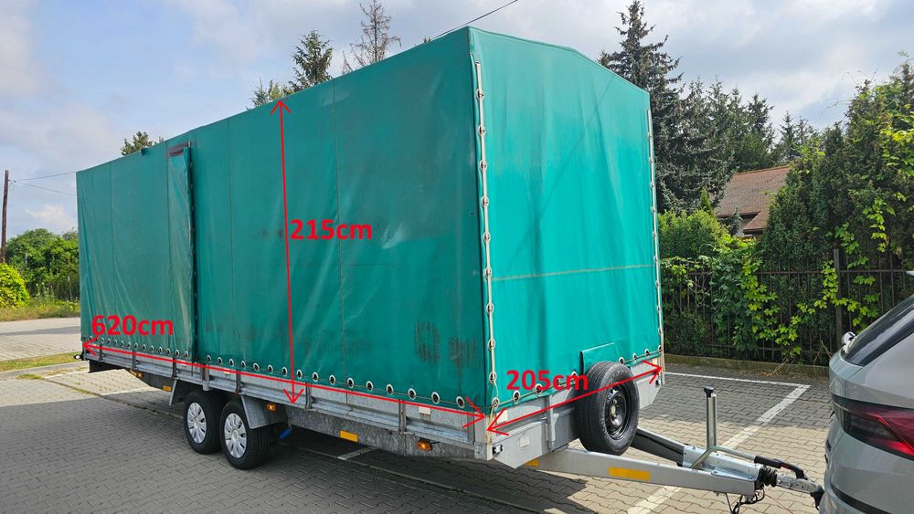 Wynajmę Przyczepę Towarową 4M