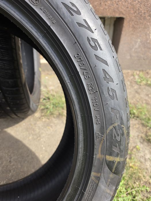 275/45 R21 110 V - Pirelli Scorpion Winter - cena za 2 szt - 26/2021 ~5,5 mm- fv23 -