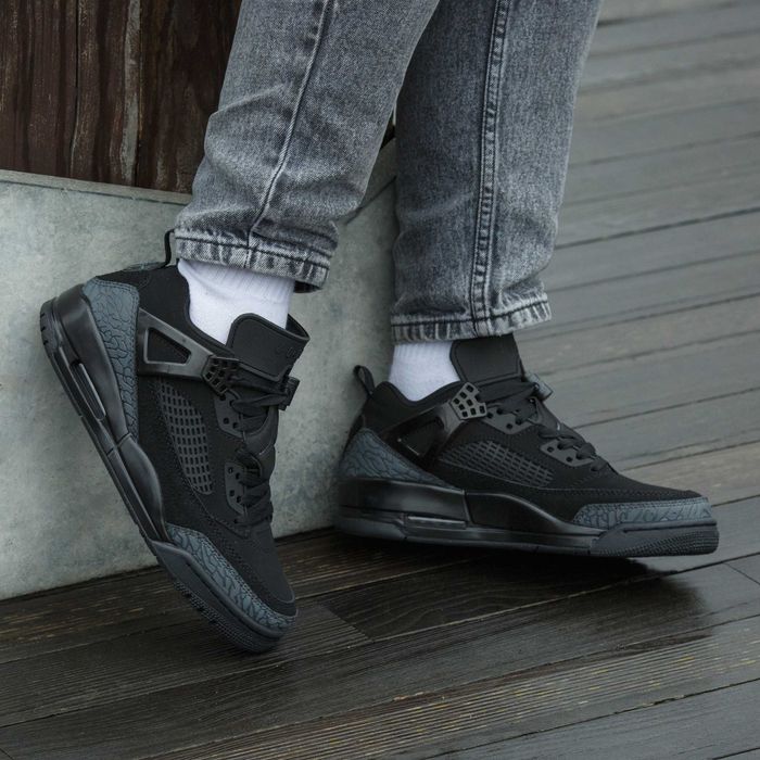 Чоловічі Кросівки Air Jordan 3 Retro Low Black Cat 40-44 (Оплата при отриманні)
