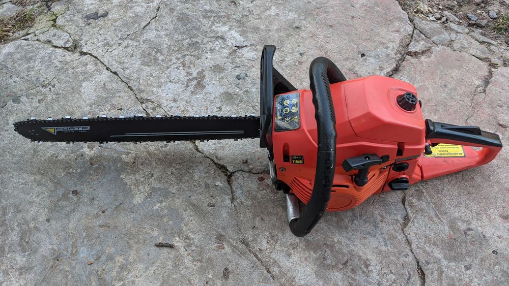 Бензопила Forte FGS 5800, professional, як нова, комплект +