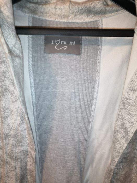 Bluza kardygan szara