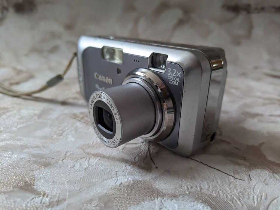 Винтажный цифровой фотоаппарат Canon PowerShot A450