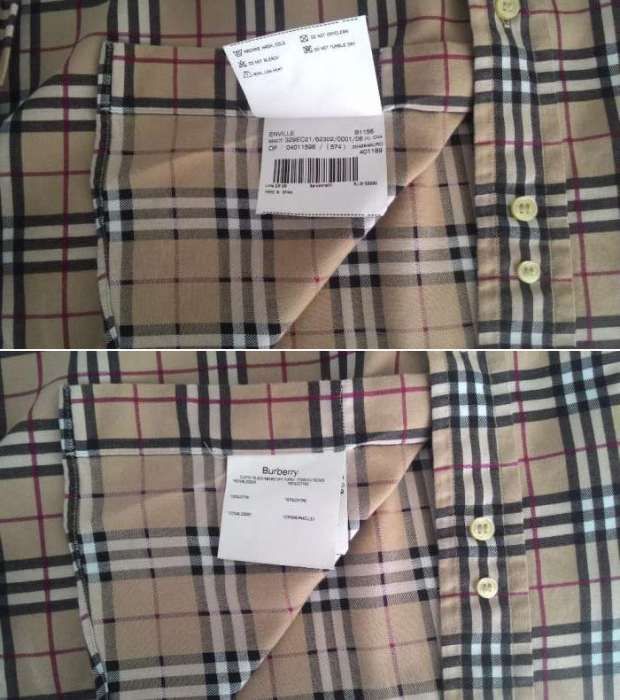 Camisa Burberry Homem