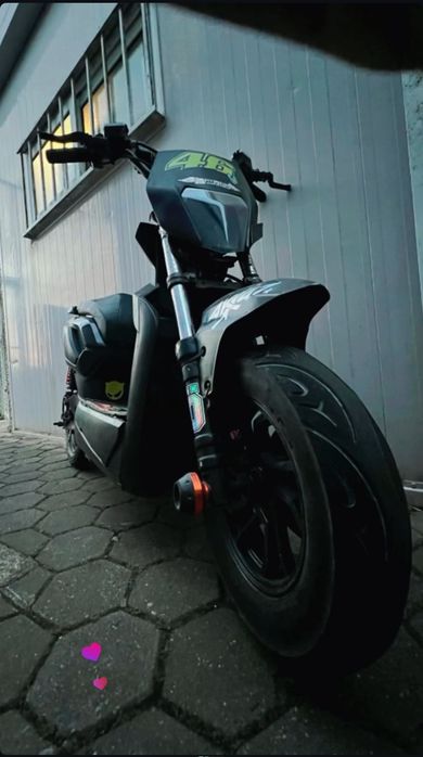 Scooter Elétrica Alterada