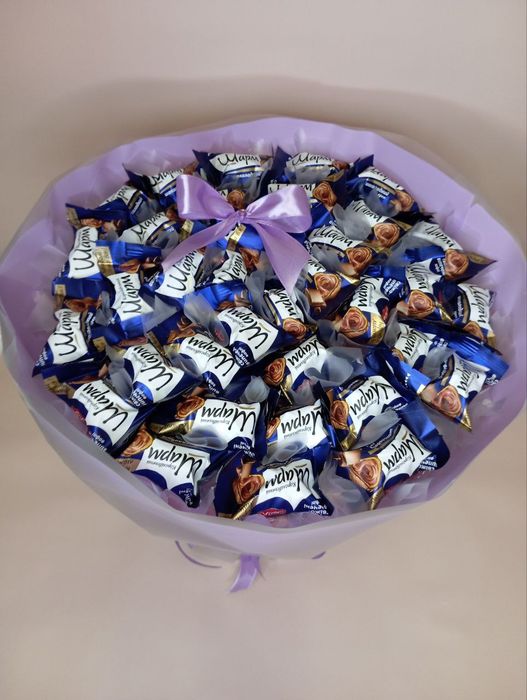 Букети з цукерок Для дітей, жінок, чоловічий.